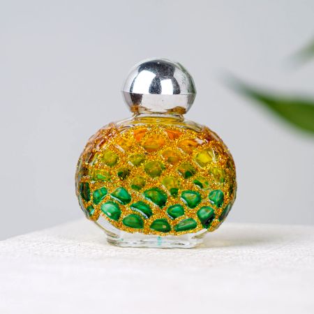 Beautiful Glass Bottle for Perfume or Oil
